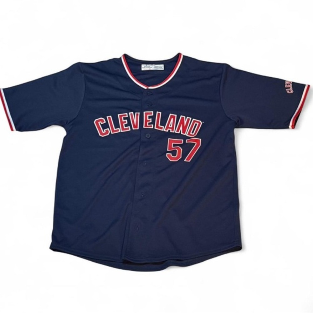 Genuine Merchandise Navy Cleveland Kids Jersey